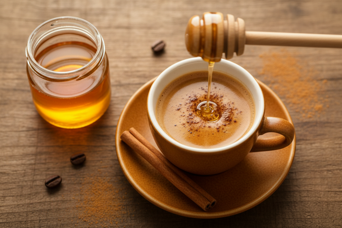 L'espresso au miel et à la cannelle