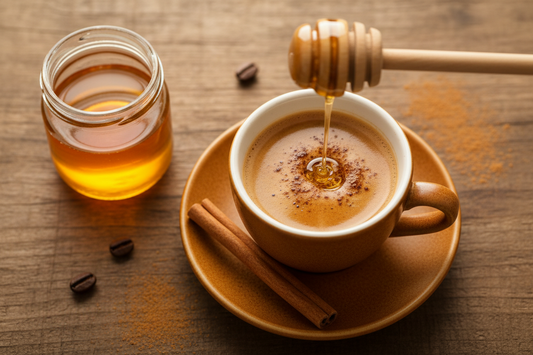 L'espresso au miel et à la cannelle