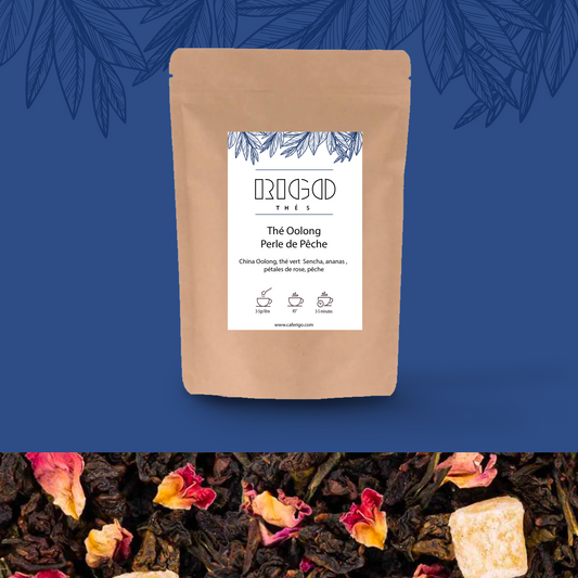 Thé oolong - Perle de pêche